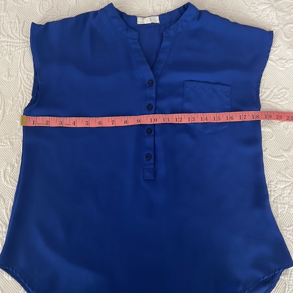 Bright Blue Blouse - Picture 3 of 7